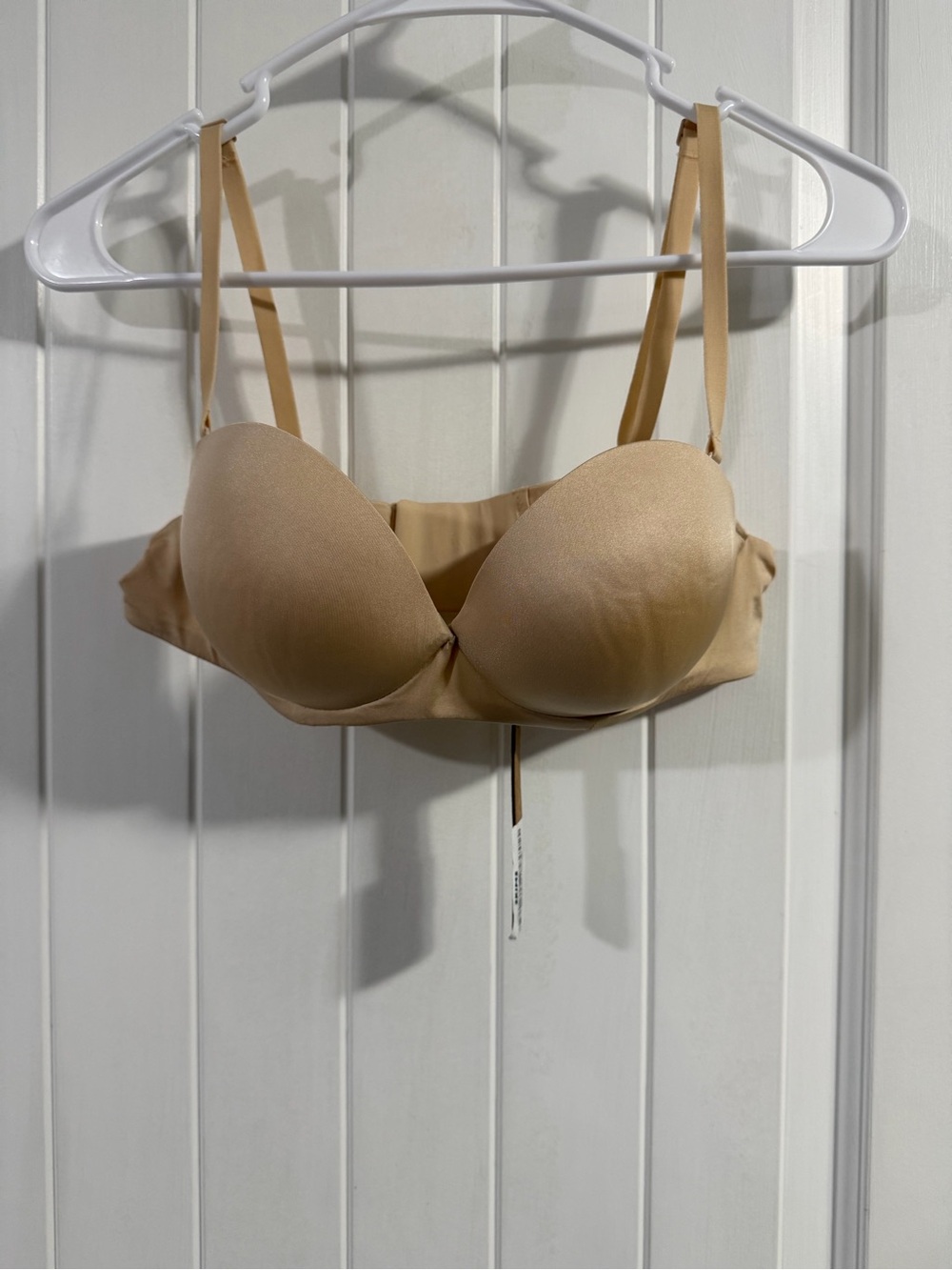 SKIMS Ultimate strapless push up bra 36A Sand